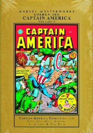 Mmw Golden Age Captain America HC VOL 05
