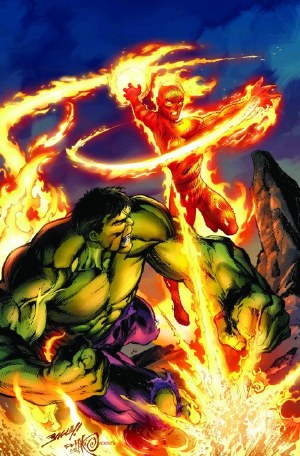 Hulk Incredible &amp; Human Torch From Marvel Vault #1