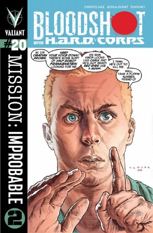 Bloodshot &amp; Hard Corps #20 Reg Larosa