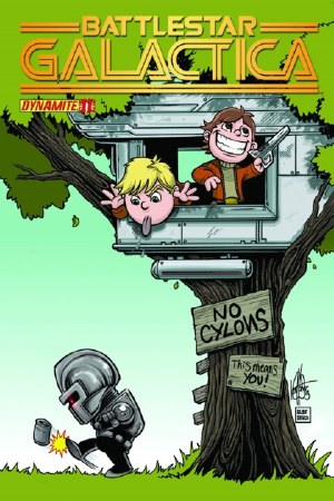 Battlestar Galactica #11 Haeser Cute Subscription Var