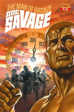 Doc Savage Dynamite #8 Ross Cvr