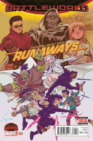 Runaways #4. Secret War Tie in