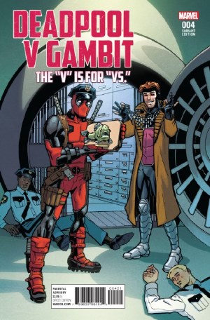Deadpool Vs Gambit #4 (of 5) Var