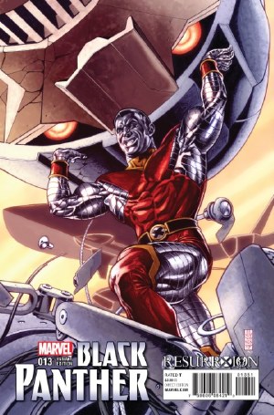 Black Panther #13 Jg Jones Resurrxion Var