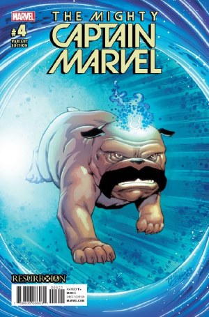 Mighty Captain Marvel #4 Lim Resurrxion Var