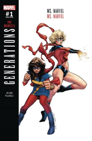 Generations Capt Marvel &amp; Ms Marvel #1 Coipel Var