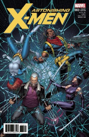 Astonishing X-Men V2 #3 Keown  Var- Damaged