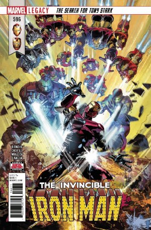 Invincible Iron Man V4 #596 Leg