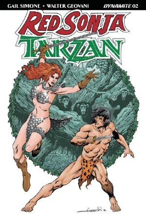 Red Sonja Tarzan #2 Cvr A Lopresti