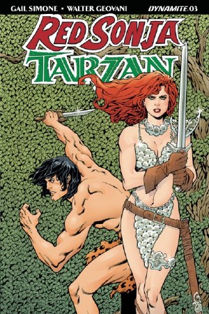 Red Sonja Tarzan #3 Cvr A Lopresti