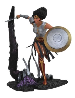 DC Gallery Metal Wonder Woman Pvc Figure