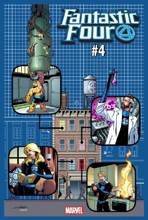 Fantastic Four #4 Yancy Street Var