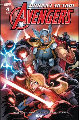Marvel Action Avengers #4 Sommariva