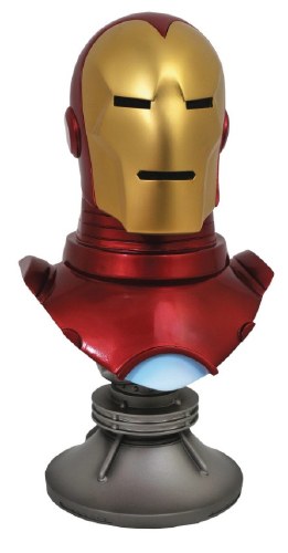 Legends In 3d Marvel Comic Iron Man 1/2 Scale Bust (C: 1-1-2