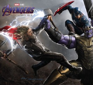 Avengers Endgame Art of Movie HC Slipcase
