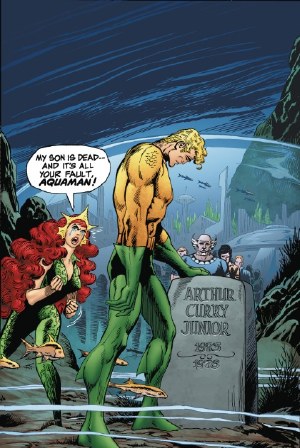 Aquaman Death of a Prince Dlx Ed HC