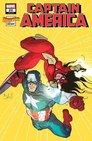 Captain America #20 Caldwell Spider-Woman Var