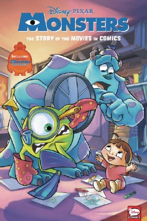 Disney Pixar Monsters Inc &amp; University Movie In Comics HC (C