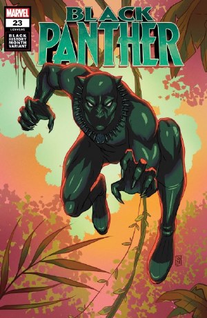 Black Panther #23 Souza Black Panther Black History Var