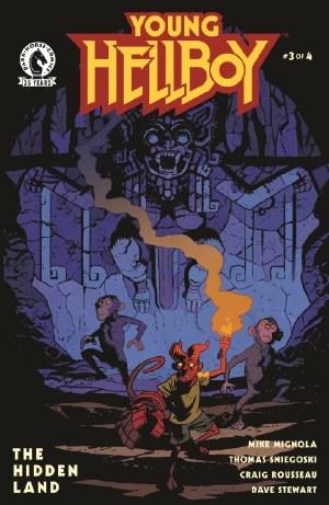 Young Hellboy the Hidden Land #3 (of 4) Cvr A Smith