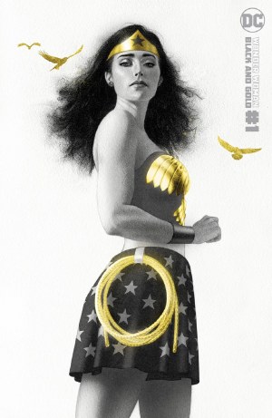 Wonder Woman Black &amp; Gold #1 Cvr B Cardstock Var