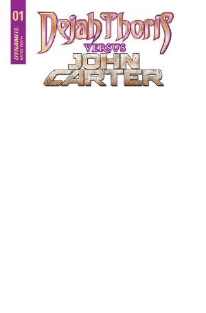 Dejah Thoris Vs John Carter of Mars #1 Cvr E Blank Authentix