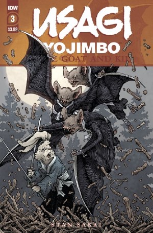 Usagi Yojimbo Lone Goat &amp; Kid #3 (of 6)