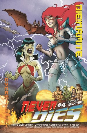 Die!namite Never Dies #4 Cvr A Fleecs