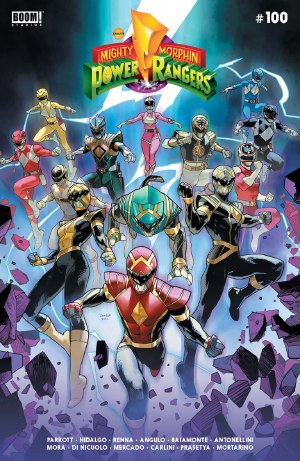 Mighty Morphin Power Rangers #100 Cvr A Mora