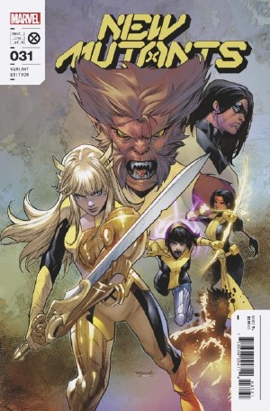 New Mutants #31 Segovia Var