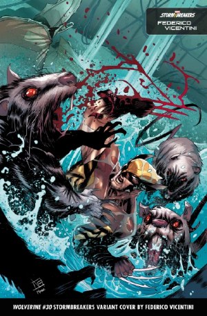 Wolverine #30 Vicentini Stormbreakers Var