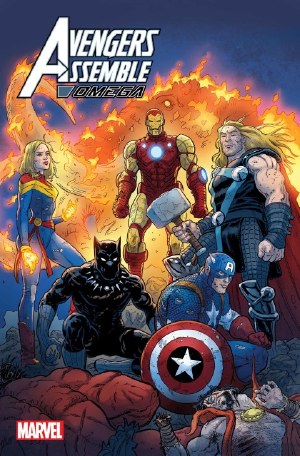 Avengers Assemble Omega #1 Skroce Var