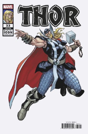 Thor #33 Caselli Marvel Icon Var