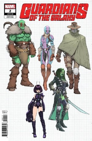 Guardians of the Galaxy #2 10 Copy Incv Walker Design Var