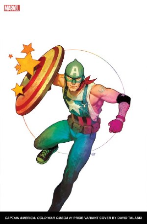 Captain America Cold War Omega #1 David Talaski Pride Var