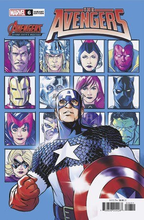 Avengers #6 James Kerrigan Avengers 60th Var