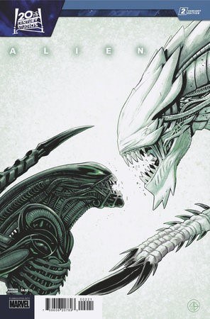 Alien #2 25 Copy Incv Andrea Broccardo Var