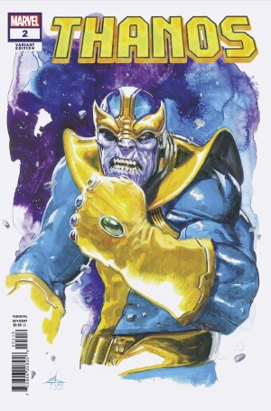 Thanos #2 25 Copy Incv Artist Tbd Var