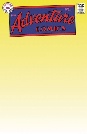 Adventure Comics #260 Facsimile Edition Cvr B Blank Csv