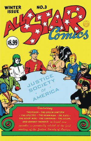 All-Star Comics #3 Facsimile Edition Cvr B Hibbard Foil Var