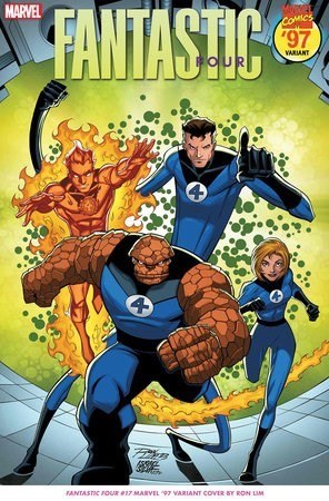 Fantastic Four #17 Ron Lim Marvel 97 Var