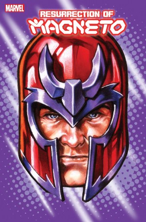 Resurrection of Magneto #3 Mark Brooks Headshot Var