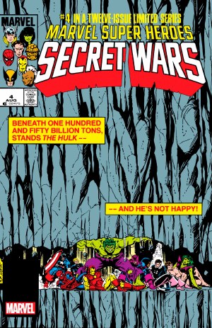 Msh Secret Wars Facsimile Edition #4