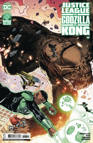 Justice League Vs Godzilla Vs Kong #6 (of 6) Cvr A Johnson