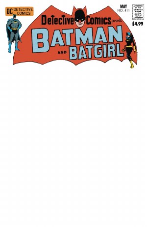 Detective Comics #411 Facsimile Edition Cvr B Blank Csv