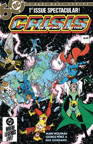 Crisis Infinite Earths #1 (of 12) Facs-Ed Cvr B Perez Foil
