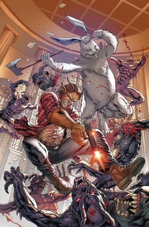 Man Goat &amp; Bunnyman Beware the Pigman #2 (of 3) Cvr A Vitori