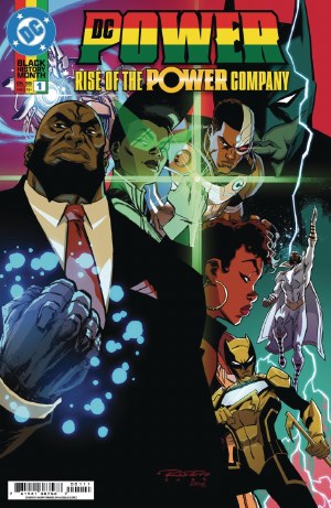 DC Power Rise of the Power Company #1 Os Cvr A Randolph