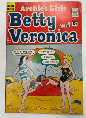 Archies Girls Betty &amp; Veronica #106 - Gd+