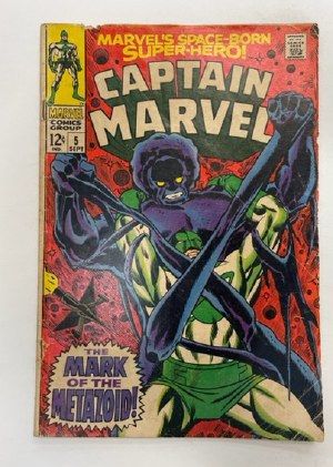 Captain Marvel  #5 - Gd/Vg